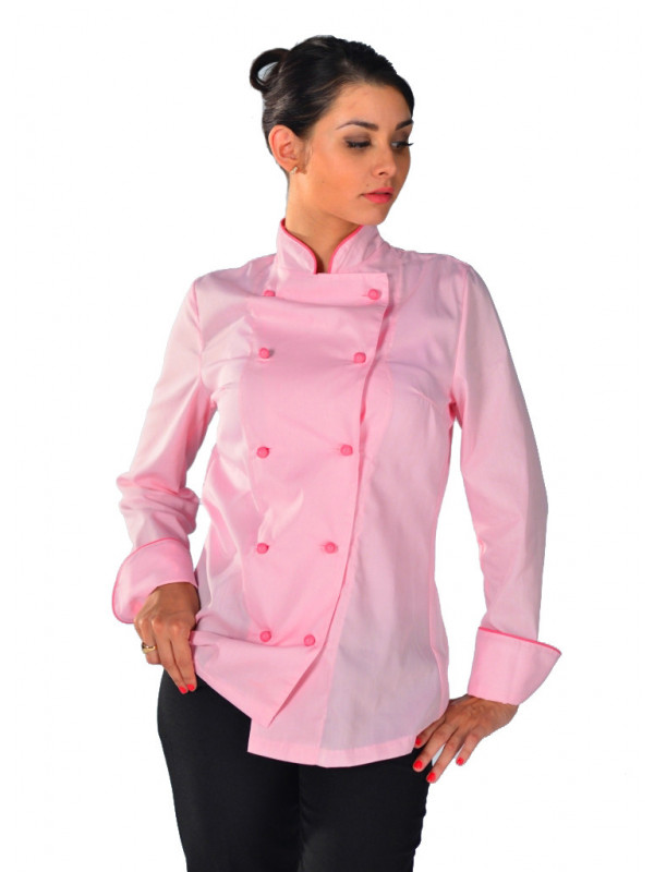 Veste de cuisine Femme Pink lady -Vêtements de cuisine Femme