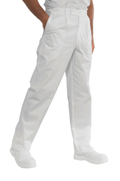 Taille 44 Blanc Pionier 4710-44 HACCP Pantalon de chef/boulangers pour dames 