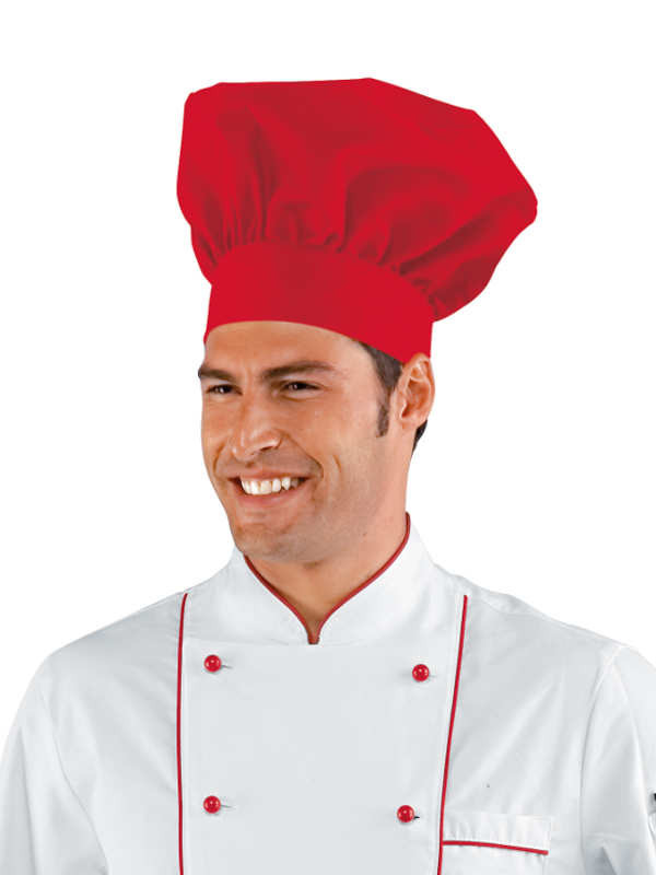 Chapeau Chef Cuisinier Rouge - CUISINE 
