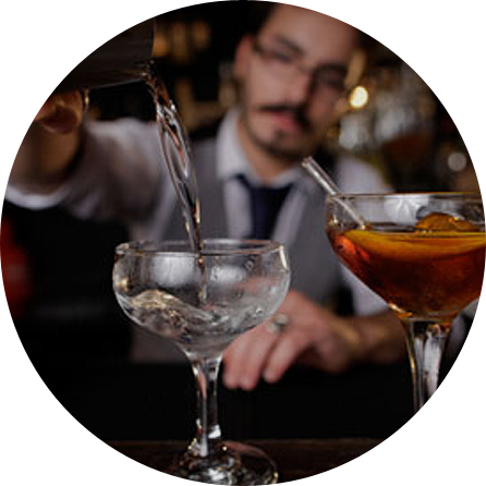 cocktails de barman