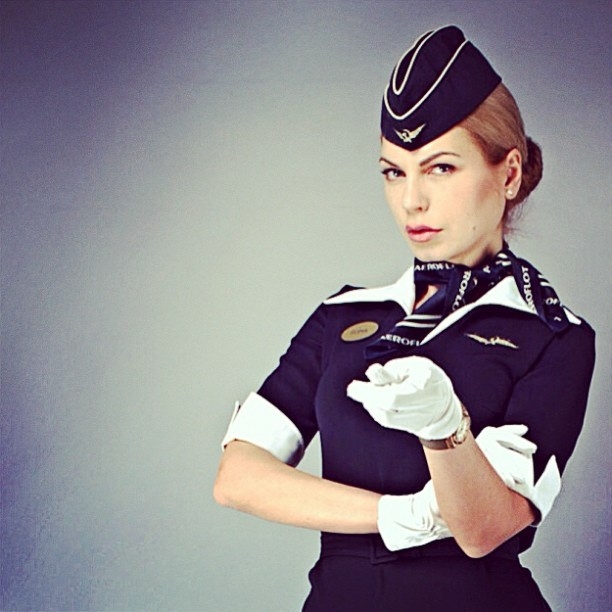 uniforme aeroflot