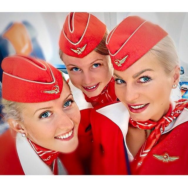 uniforme hotesse aeroflot